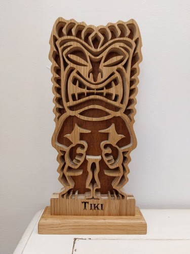 Tiki polynésien statuette sur - polynésien,
