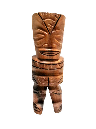 Statuette bois - statuette, en